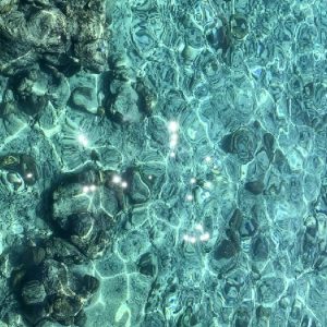 la trasparenza del mare alle maldive