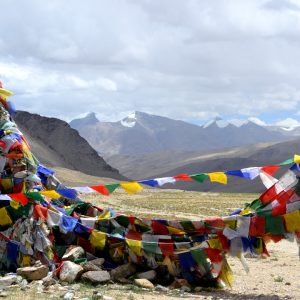 bandierine tibetane in ladakh