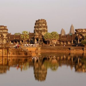 tempio di angkor wat a siem reap in cambogia
