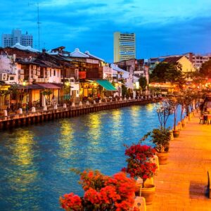 la pittoresca città di Malacca