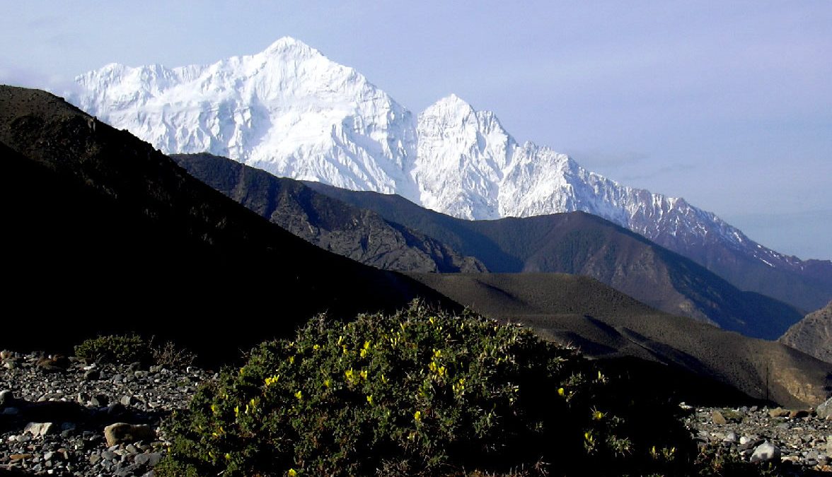 vista annapurna in nepal