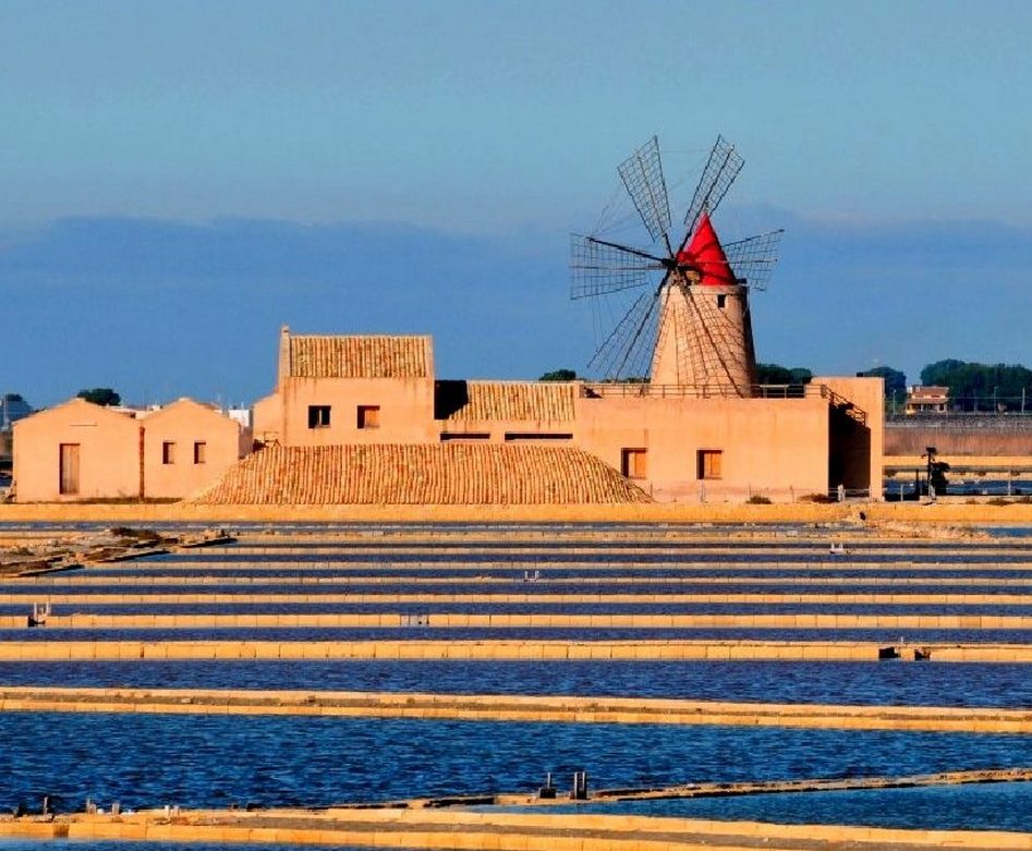 le saline a mozia in sicilia